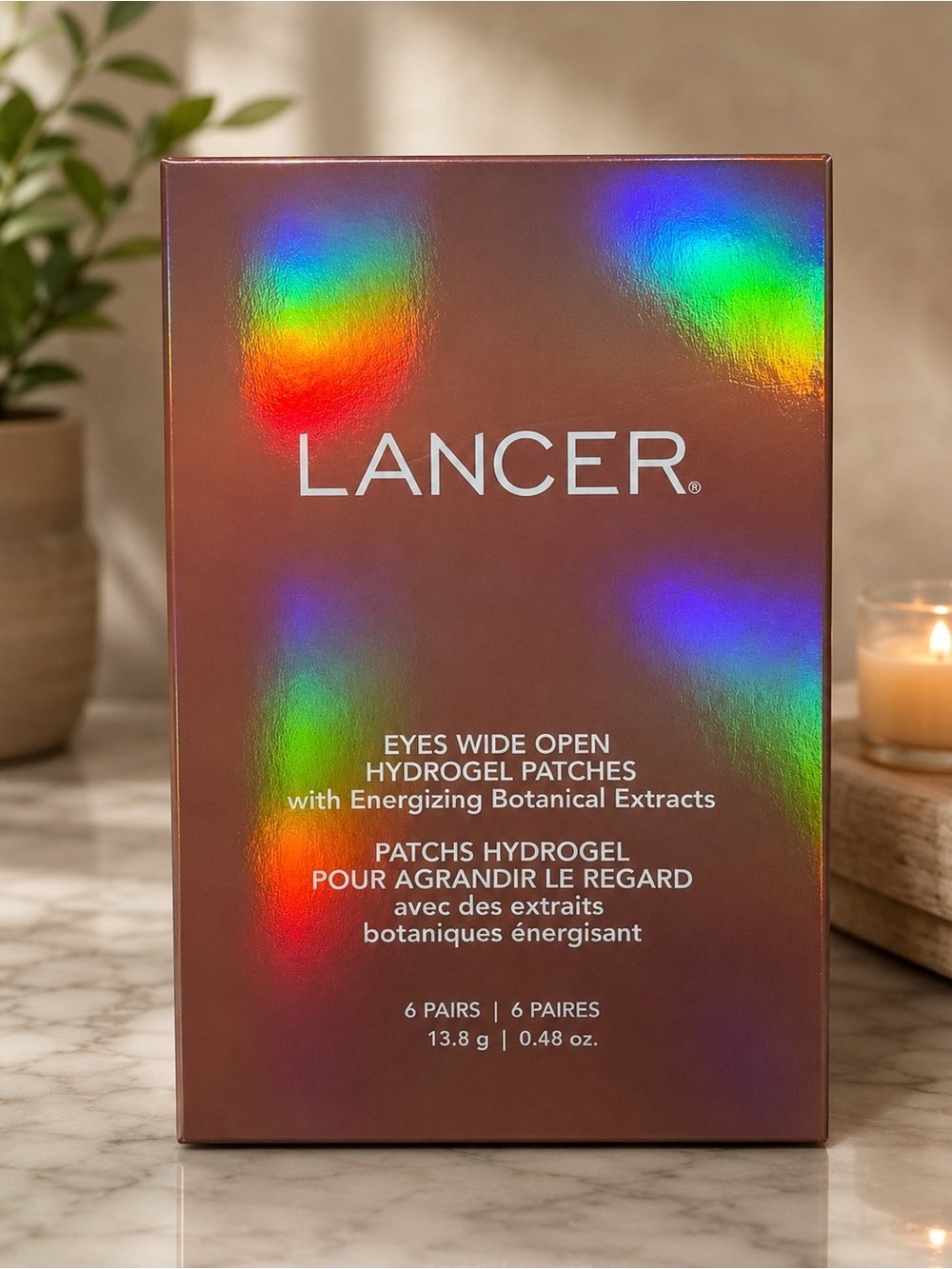 Lancer Eyes Wide Open Hydrogel Patches 6 pack NIB MRSP $60 - Picture 2 of 4